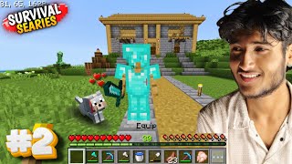 I Got STACKED in Episode 2 😎 | Minecraft Survival #2