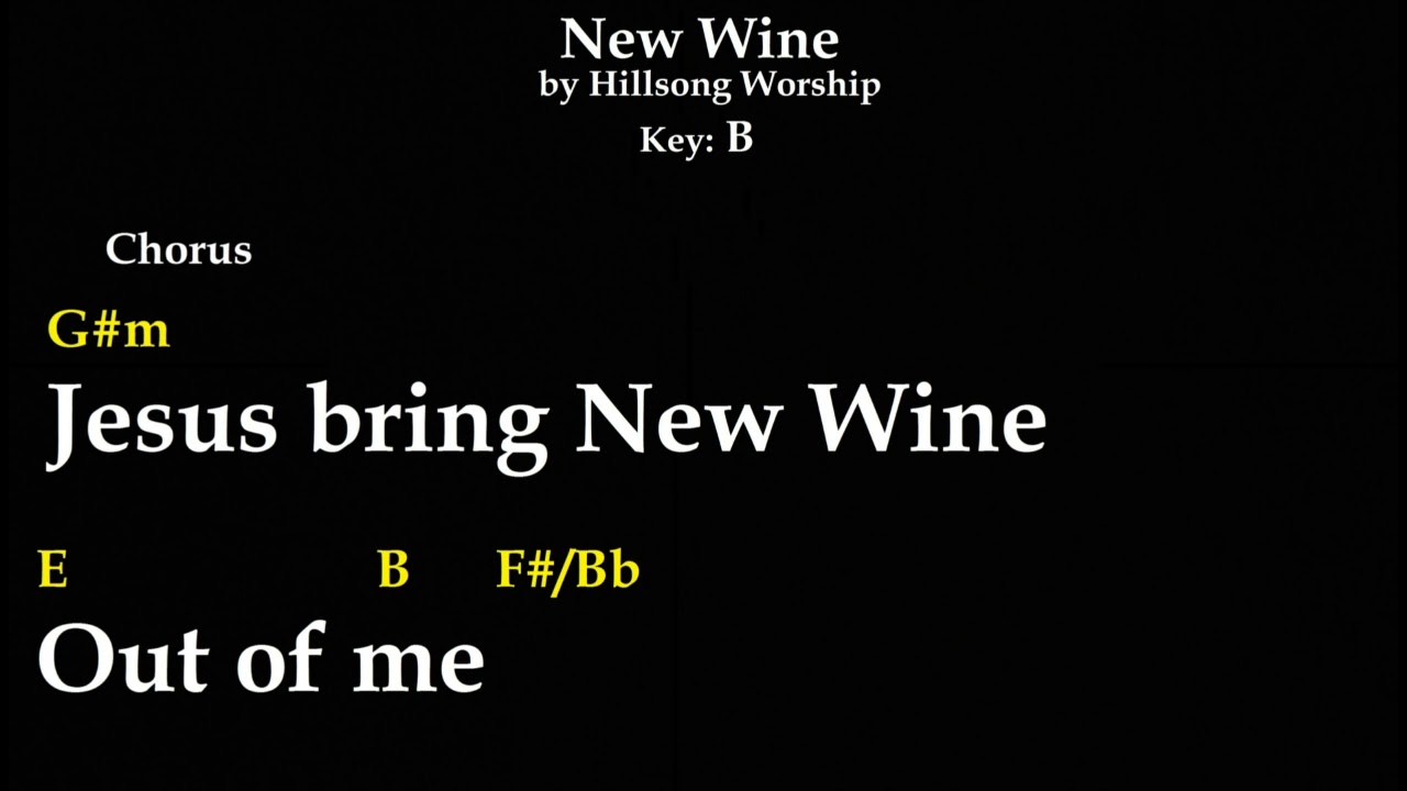 visit us new wine lyrics