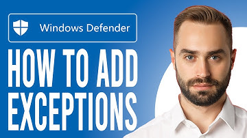 How to Add Exceptions to Windows Defender (Add an Exclusion to Windows Security)