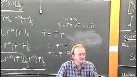 Group Theory, Robert de Mello Koch | Lecture 3 Part 5