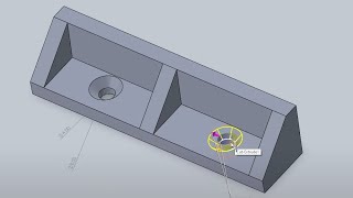 45 degree Chamfer on a hole (SolidWorks, Countersink)