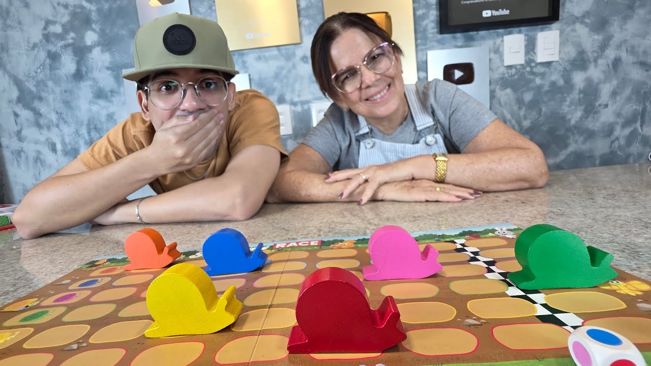 SUPER CORRIDA DE CARACÓIS COLORIDOS!