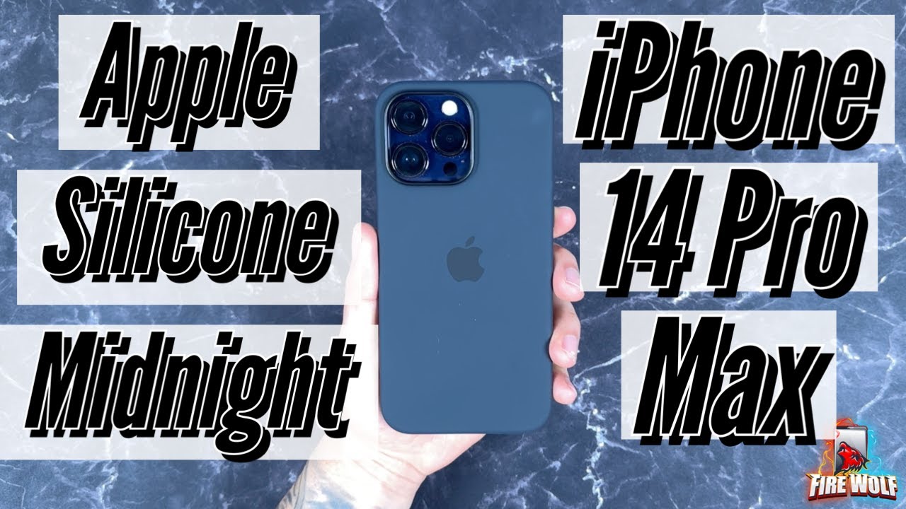 Official Apple iPhone 14 Pro Silicone Case with MagSafe - Midnight Unboxing  and Review 