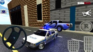 Türk Şahin Polis Arabası Oyunu // Şahin Park Etme: Araba sürme Drift Simülasyon Android Gameplay FHD screenshot 3