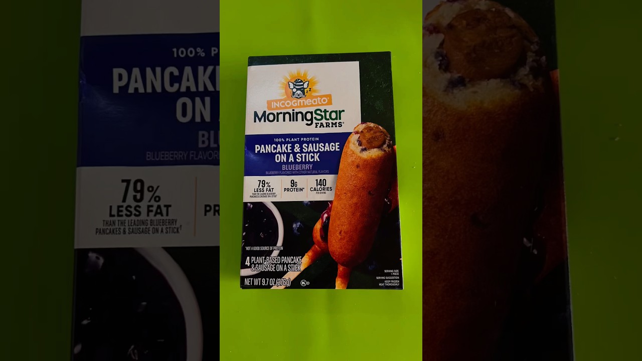 Morningstar Farms Pancake And Sausage In A Stick Is Too Sweet review 