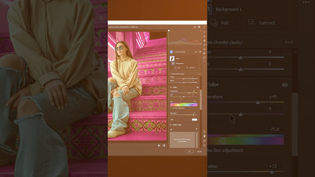 Glow Effect in Camera Raw #photoshop #Aadi