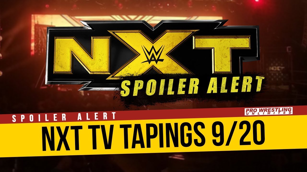 SPOILER ALER: NXT TV Tapings From 9/20