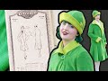 This pattern is 100 YEARS OLD! | Following a 1920s Coat Pattern | Sewing Vlog