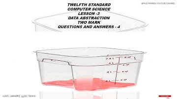 12 COMPUTER SCIENCE ENGLISH MEDIUM TWO MARK QUESTION AND ANSWERS -4 VIDEO Chapter 3 SCOPING.