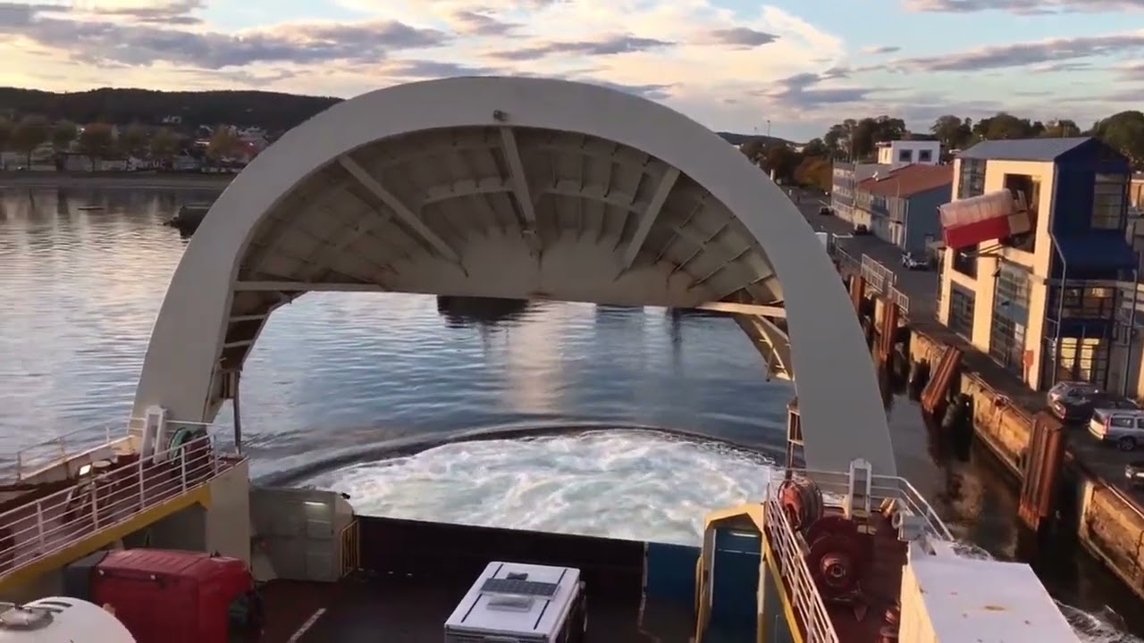 MF Bastø 1 on her way to Moss