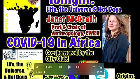 "COVID-19 in Africa" Janet McGrath, part of ORIGIN...