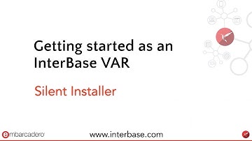 Silent database installation with InterBase