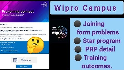 Wipro new updates || start program discussion || Onboarding and joining || Wipro joining Form 2022