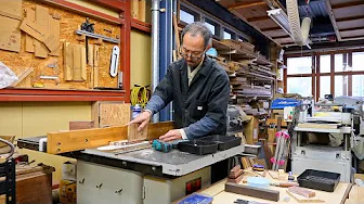 Beautiful wood grain! The process of making a wooden cutter knife!