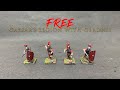 Painted the FREE Caesarian Roman with Gladius frame
