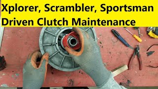 Polaris Xplorer, Sportsman, Scrambler Driven Clutch Maintenance