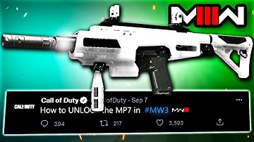 How to UNLOCK the new MP7 in Modern Warfare 3! (MW3 MP7 Multiplayer Gameplay)