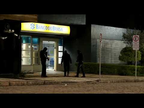 Tudo de faz de conta: simulado de assalto a banco na Grande Curitiba