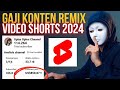 Cepetan Ditiru‼️3 Cara Meningkatkan Penghasilan Remix Video Shorts