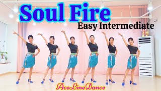 Soul Fire Line Dance  Easy Intermediate        acelinedance 