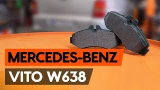 Popravilo MERCEDES-BENZ Vito Van (W638) 114 2.3 (638.034, 638.094) naredi sam - avtomobilski video vodič