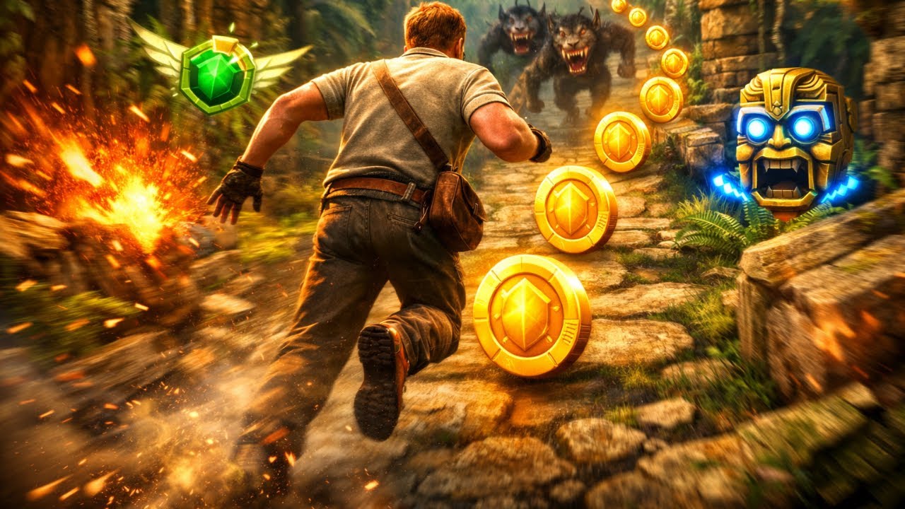 Temple Run–Classic 🪙❤️ | OG Gameplay and Edits 🔥 | GameVerse