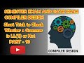 LL(1) Parsing in Compiler Design || Check Whether a Grammar is LL(1) Or Not