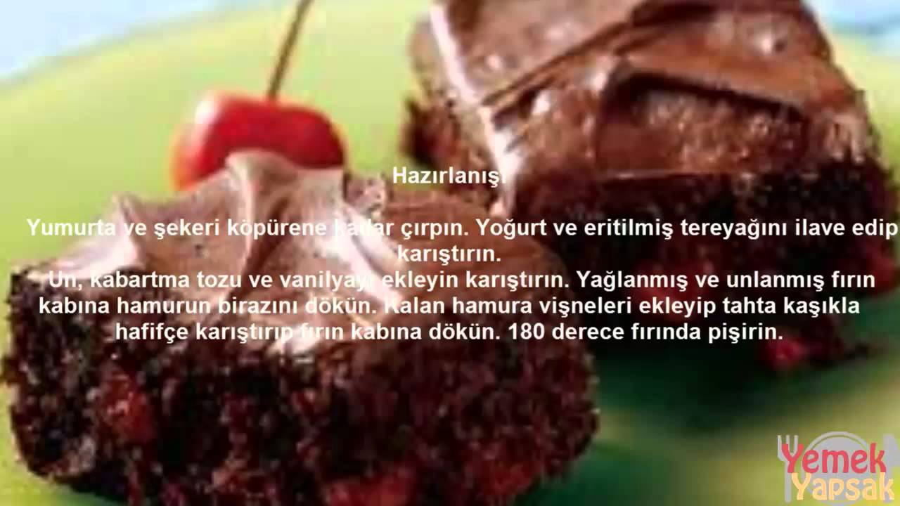 Vişneli kek nasıl yapılır YouTube