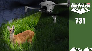 Fieldsports Britain - thermal drone deer count