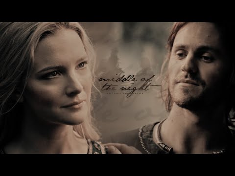 galadriel and halbrand | middle of the night