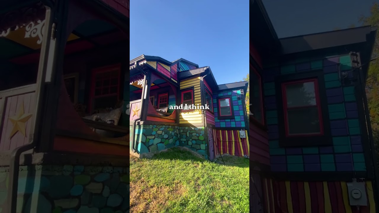 Inside the MOST psychedelic home in New York! 