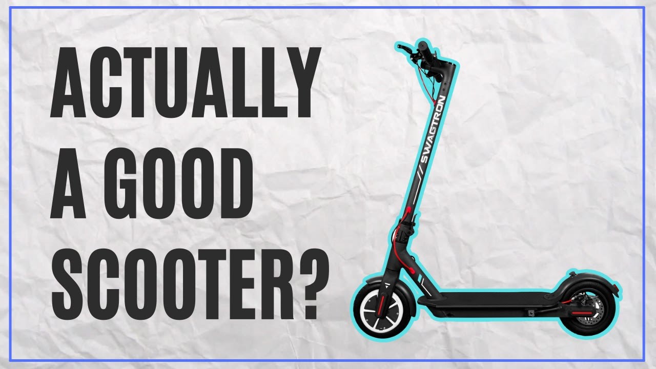 Swagtron 5 Electric Scooter - YouTube