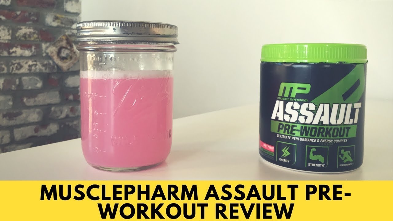 Musclepharm Assault Pre Workout Review
