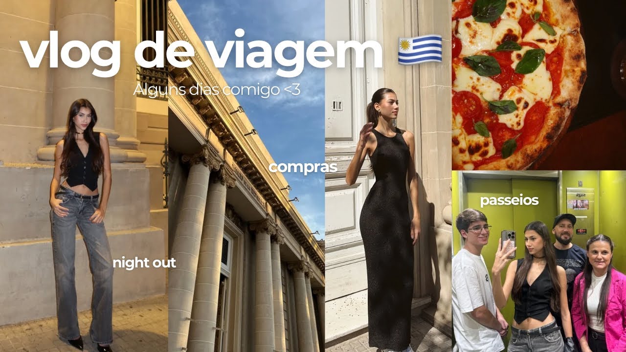 VLOG DE VIAGEM 🇺🇾| comprinhas, passeios, night out & muito maisss