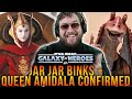 JAR JAR BINKS, QUEEN AMIDALA, NEW GUNGANS, NABOO RAID CONFIRMED FOR SWGOH! ROAD AHEAD FEBRUARY 2024