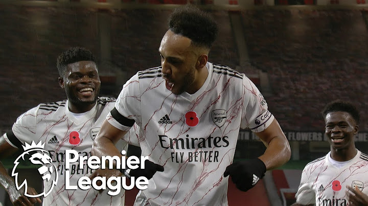 Pierre-Emerick Aubameyang penalty puts Arsenal ahead of Man United | Premier League | NBC Sports