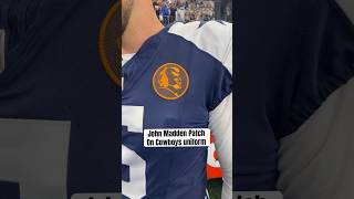 The gold against that blue 🤌 #nfl #madden #dallascowboys #uniform #football #legend