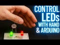 Control LEDs with Just Your Hand! | Arduino Project