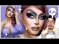 【ドラァグクイーンメイク】　妖艶に舞う夜の蝶！Butterflies of the night dancing beautifully!【Dragqueen Makeup】