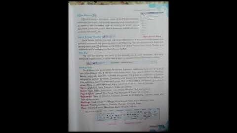 Class VII PART 4 Computer Chapter 3 Customizing in word document  Topic from page 22 to 24