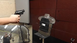 Taurus Judge .410 PDX1 Shotgun vs. Affordable IIIA Soft Body Armor at 2 feet screenshot 5