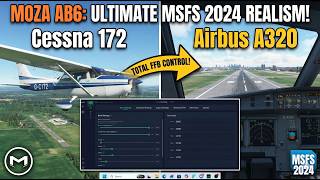 The absolute secret to Moza AB6/AB9 Force Feedback settings in MSFS 2024