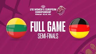 SEMI-FINALS: Lithuania v Germany | Full Basketball Game