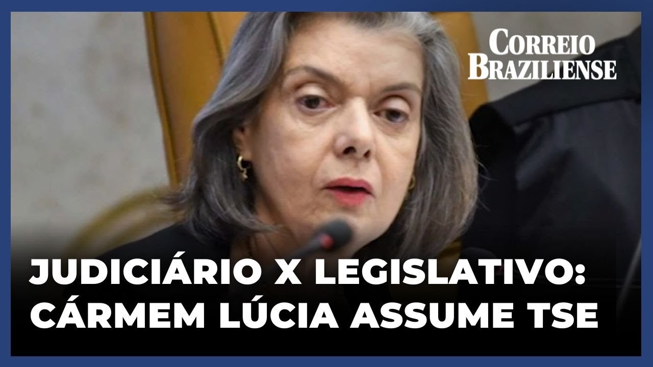 Cármen Lúcia assume TSE com desafio de acalmar relação com o Senado - 