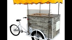Carretto Gelati Vintage a Batteria su Triciclo Cargo Bike