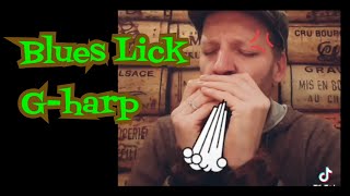 Blues Harmonica Lick On A Gharp