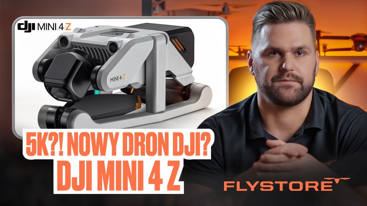 DJI Mini 4Z Oczekiwania i przecieki 1" sensor i kamera 5K?! YouTube