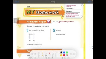 Chapter 6, Lesson 1, Homework