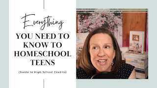Highschool Credits Made Simple: Guide To Homeschooling Highschool