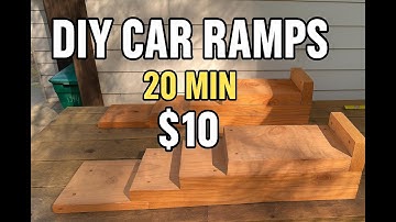 How to Build Strong DIY Car Ramps for $10 – Quick & Easy Tutorial